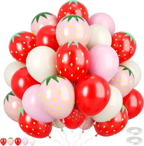 Miniatura 14 de Globos de animales, 60 globos de fiesta de 12 pulgadas, color verde y marrón crema, globos estampados de guepardo de animales para decoración