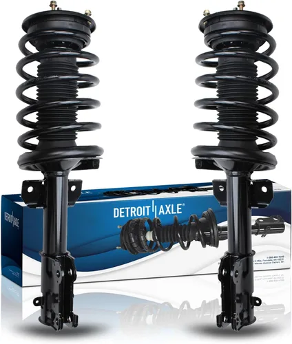 Miniatura 22 de Detroit Axle - 2 puntales delanteros para Chevy Impala Monte Carlo Pontiac Grand Prix Buick LaCrosse Century Regal Allure Struts completos