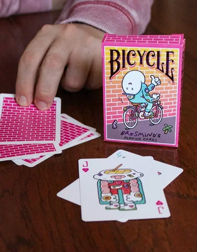 Miniatura 3 de Bicycle Brosmind - Juego de cartas de cuatro pandillas, color amarillo