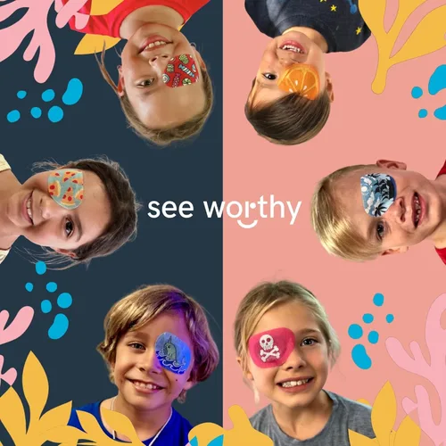 Miniatura 6 de Parche adhesivo para niños y adultos, como se ve en Shark Tank, transpirable, cómodo parche con temática natural para ojos perezosos, parches