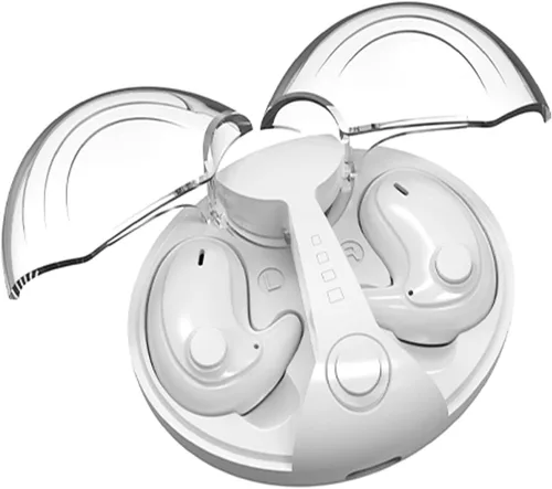Miniatura 7 de Xmenha Auriculares ocultos para dormir invisibles inalámbricos Bluetooth ocultos para dormir de lado, micro auriculares inalámbricos Bluetooth