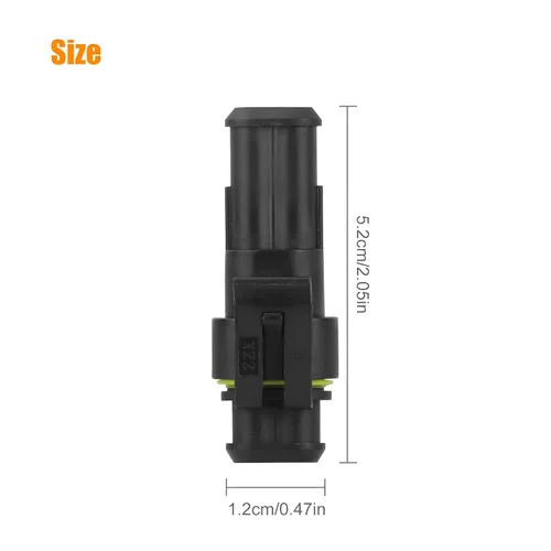 Miniatura 9 de JacobsParts Conector eléctrico impermeable, enchufe de 2 pines, conectores de cable eléctrico automático para automóvil, camión, barco y otras