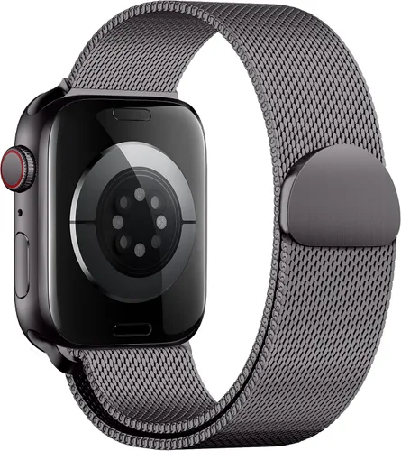 Miniatura 26 de QOKNUL Compatible con correas de Apple Watch de 1.929 in, 1.811 in, 1.772 in, 1.732 in, 1.654 in, 1.614 in, 1.575 in, 1.496 in, correa de malla