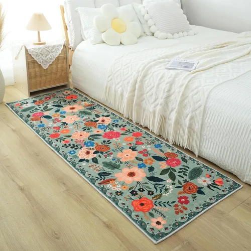Miniatura 7 de Rugcomf Alfombra Pasillera para Pasillos Alfombra de Cocina Antideslizante 2'6'' x 8' Alfombras Pasilleras Lavables con Respaldo de Goma Alfombra