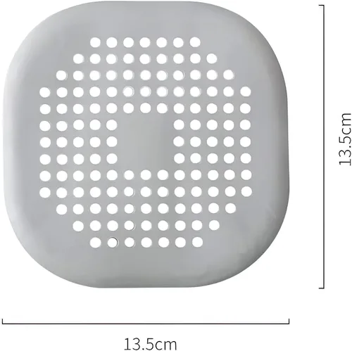 Miniatura 2 de Tapón para desagüe de ducha, 2 piezas, protectores para el hogar con ventosa para trampa de agua, cubierta para fregadero para baño, bañera y cocina