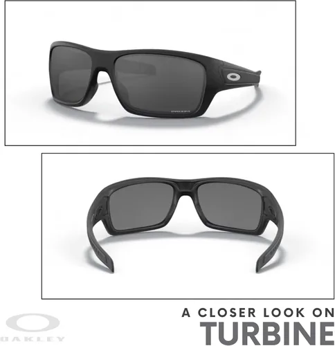 Miniatura 13 de Oakley Turbine OO9263 - Gafas de sol rectangulares para hombre, correa + paquete con kit de gafas de diseñador iWear