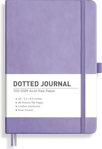 Miniatura 64 de RETTACY Cuaderno rayado, 192 páginas numeradas, tamaño A5 mediano (5.7 x 8.3 pulgadas), para hombres y mujeres, para hacer notas, escritura, trabajo