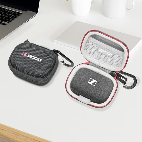 Miniatura 7 de RLSOCO Funda de transporte para auriculares inteligentes Sennheiser Momentum True Wireless 4/3 - Negro (solo funda)