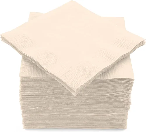 Miniatura 22 de Paquete de 100 servilletas rojas para bebidas, paquete de fiesta grande, 2 capas, ideal para bodas, fiestas, cumpleaños, cenas, almuerzos, cócteles