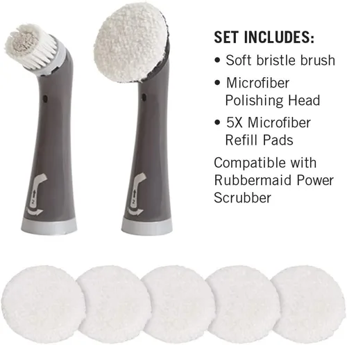 Miniatura 7 de RubbermaidReveal Power Scrubber, cabezal de limpieza