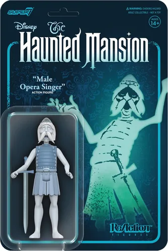 Miniatura 8 de Super7 Haunted Mansion Caretaker - Figura de reacción de 3.75 pulgadas, RE-HAUNW02-CTR-01