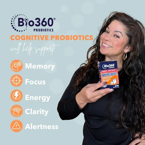 Miniatura 5 de Bio360 Apoyo cognitivo, 30 suplementos veganos (30 unidades (paquete de 1))