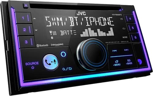 Miniatura 4 de JVC KW-R950BTS Receptor estéreo Bluetooth para coche con puerto USB - Pantalla LCD - Radio AM/FM - Reproductor de MP3 - Doble DIN - EQ de 13 bandas