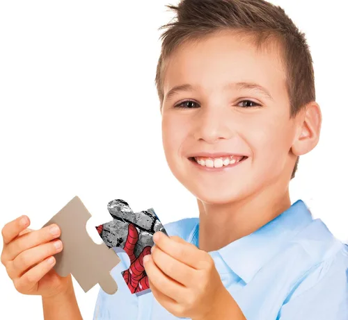 Miniatura 5 de Clementoni 24497 Clementoni-24497-Supercolor Puzzle-Spiderman-24 piezas maxi, multicolor