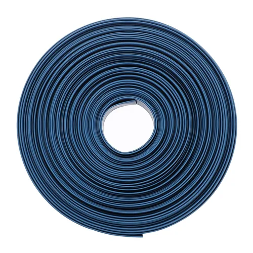 Miniatura 23 de Uxcell Tubo Termorretráctil 8mm de Diámetro 12.5mm de Ancho Plano 10m de Longitud 2:1 Tubo de Manga Termorretráctil para Cable Transparente Claro
