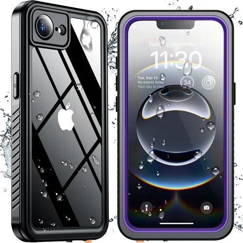 Miniatura 37 de SPIDERCASE Solo diseñada para el iPhone 13 Pro Max, funda impermeable, lente incorporada y protector de pantalla, protección completa de alta