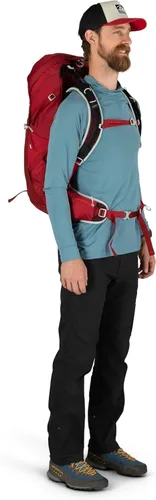 Miniatura 7 de Osprey Talon 36L - Mochila de senderismo para hombre con cinturón para la cadera, cinturón verde/negro, S/M