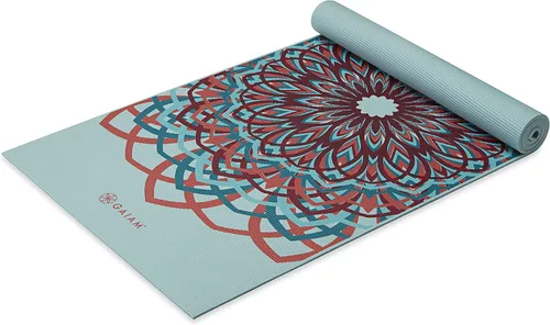 Miniatura 27 de Gaiam - Alfombrilla de yoga, 6 mm, extra gruesa, antideslizante, de primera calidad, para todo tipo de yoga, pilates y ejercicios en el suelo