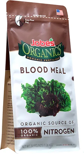 Miniatura 2 de Jobe’s comida de sangre orgánica 12-0-0 nitrógeno orgánico para moras, vegetales, helechos, arbustos y composta, bolsa de 3 libras, N/A, N/A