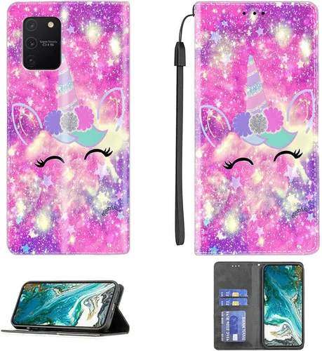 Miniatura 429 de Funda para Moto One Zoom compatible con Motorola One Zoom Phone Case Flip Stand Cover Magnetic Close YHD