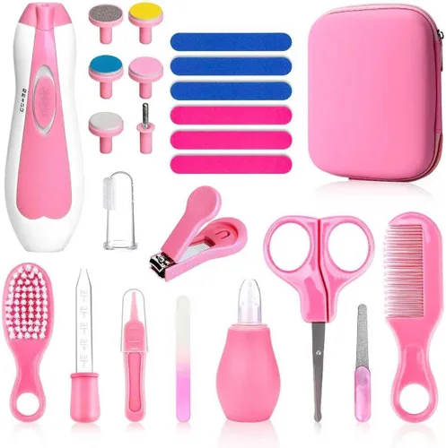 Miniatura 11 de Kit de aseo para bebés para niños y niñas, seguridad para recién nacidos, juego de aseo esencial para guardería, regalo para padres primerizos