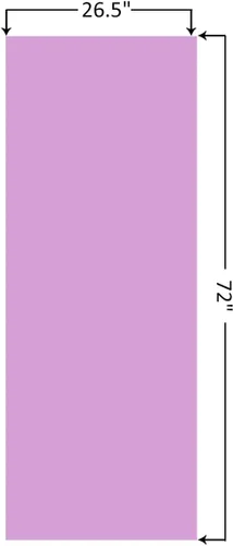 Miniatura 6 de Eunzel Toalla de yoga caliente antideslizante para esterilla de yoga, toalla de microfibra absorbente del sudor para yoga caliente, pilates y Morado
