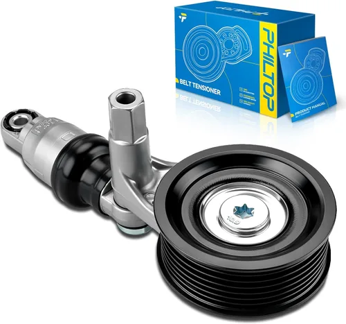 Miniatura 28 de PHILTOP Conjunto de tensor de correa con polea para BMW 325i, X3, X5, Z4, 325Ci, 330Ci, 530i, 525i, 325xi, 330i, 330xi, correa dentada OE #