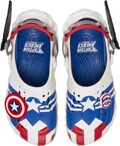 Miniatura 4 de Crocs Zueco unisex para adultos Marvel Capitán América Echo