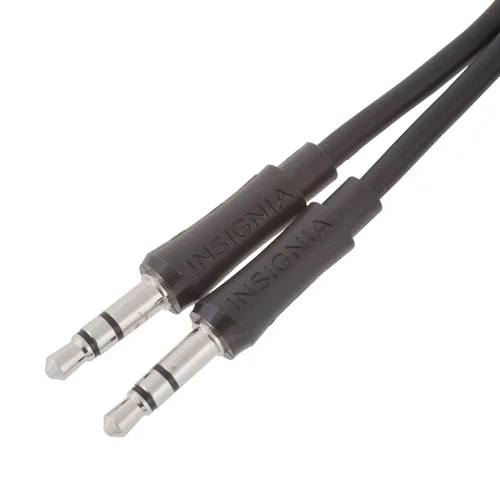 Insignia - Cable de audio de 0.138 in (NS-MP3AX-C) de 5.9 ft