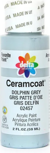 Miniatura 47 de Delta Creative Ceramcoat - Pintura acrílica en varios colores (2 onzas), 2436, carbón