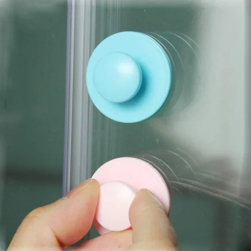 Miniatura 3 de 10 pomos autoadhesivos para cajones de gabinete instantáneo, mini mango, ayudante de gabinete de cocina, puerta, ventana, cajón, tiradores Café