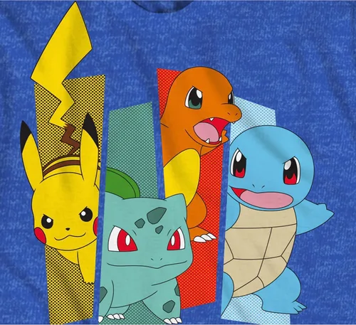 Miniatura 5 de Pokemon Big Boys Charizard Camiseta de manga corta - Pokemon Gotta Cath 'EM All Group