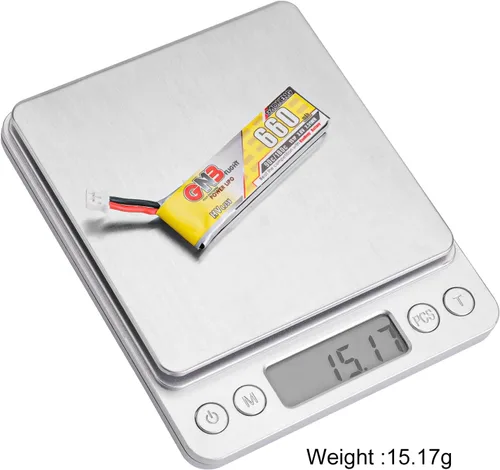 Miniatura 3 de Crazepony Batería LiPo de 660 mAh, 4 baterías LiHV de 3.8 V 90C/180C JST-PH2.0 conector para Eachines Trashcan Emax Tinyhawk Freestyle II Snapper7