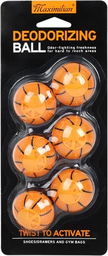 Miniatura 7 de MAXIMILIAN Pelotas desodorantes profesionales para zapatos, bolas ambientadoras de zapatos, eliminador de olores de pies, ambientador que combate