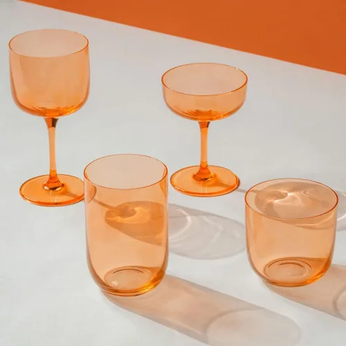 Miniatura 2 de Villeroy & Boch Par de copas de vino de albaricoque/agua
