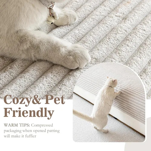 Miniatura 2 de MYSKY HOME Funda de sofá en forma de L, 100% impermeable para mascotas, fundas de sofá modular en forma de L, fundas de sofá antideslizantes