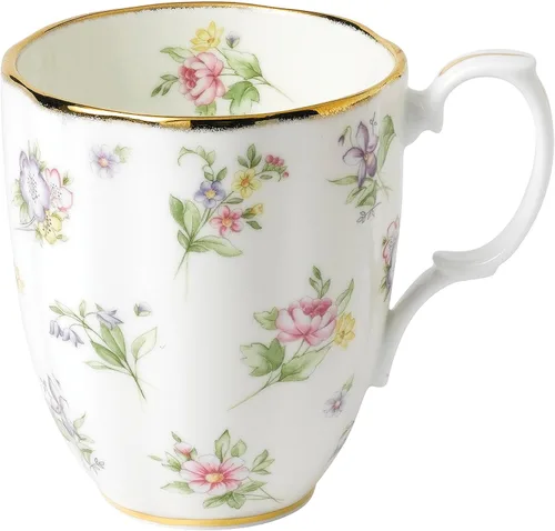 Miniatura 5 de Royal Albert 100 años 1990 - Juego de 3 piezas (taza de té, platillo y plato de 8")