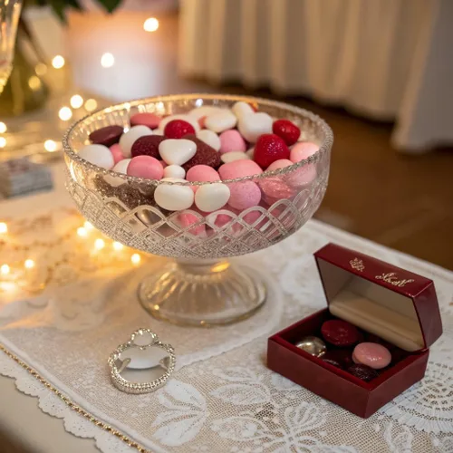 Miniatura 4 de M&M'S WORLD Dulces de Chocolate M&M'S para Fiesta de Compromiso Bolsa de 5 lb – Mezcla Romántica para Eventos de Boda, Fiestas Nupciales, Bufés