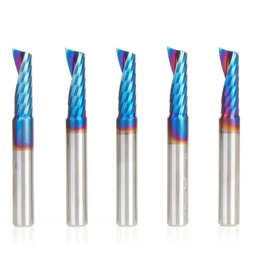 Miniatura 29 de Amana Tool Spektra 51445-K, 51445-K, 1/8 D x 5/8 CH x 1/4 SHK x 2-1/2 pulgadas de largo, acabado de espejo