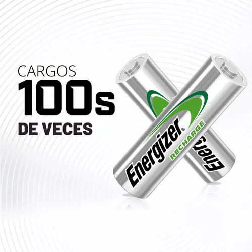 Miniatura 3 de Energizer Recarga pilas AA recargables universales (paquete de 16), baterías recargables dobles A