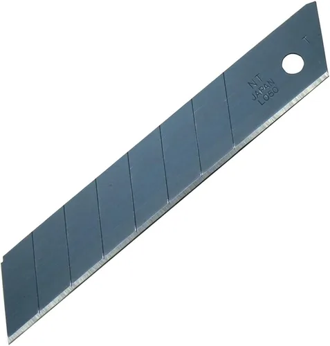 Miniatura 7 de NT Cutter Cuchillas negras ultra afiladas de 0.709 in, 10 cuchillas/paquete, 1 paquete (BL13P), 58 grados