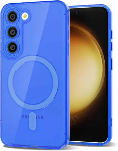 Miniatura 19 de Svanove Funda para Samsung Galaxy S22 Transparente Compatible con Magsafe Silicone, Funda Magnética Mag Safe Transparente Delgada Bonita, Estética