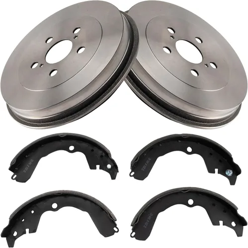 Miniatura 46 de Kit de tambor de freno y zapata ABS trasero TRQ Compatible con Subaru Forester Impreza