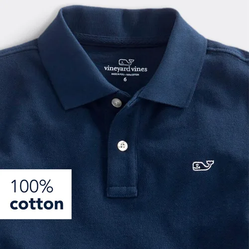 Miniatura 5 de vineyard vines Kids Pique Polo Shirt