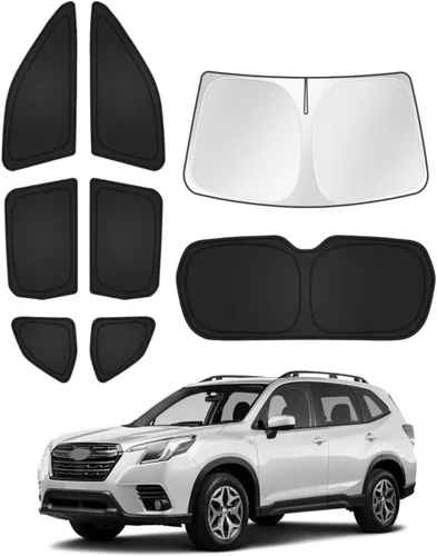 Miniatura 41 de T TGBROS Parasol para parabrisas para BMW X1 F48 2016 2017 2018 2019 2020 2021 2022 para ventana de automóvil, con bloqueo UV grueso y opaca