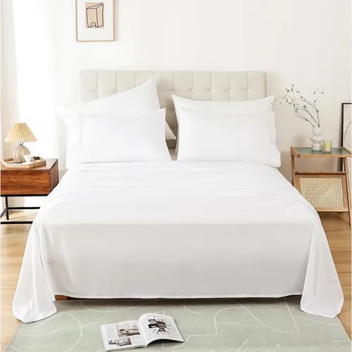 Miniatura 9 de Whitney Home Textile - Juego de sábanas tamaño King, sábanas de microfibra suaves de hotel tamaño King, bolsillo extra profundo, juegos de sábanas
