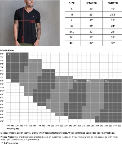 Miniatura 5 de INTO THE AM - Camisetas de cuello en V para hombre, ultra suaves y modernas.