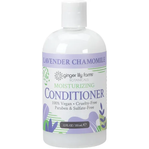 Miniatura 9 de Ginger Lily Farms Botanicals - Acondicionador hidratante para cabello seco, 100% vegano y libre de crueldad, aroma a pera de manzana, repuesto de 1