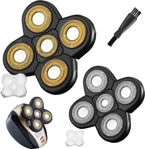 Miniatura 13 de Cabezales universales de repuesto para afeitadora de 5 cuchillas para las principales marcas de afeitadora, cuchillas de repuesto para afeitadora 5D