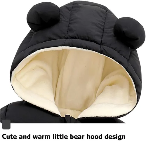 Miniatura 3 de Fumdonnie Lindo Traje de Nieve para Bebés Niños Recién Nacidos Bebés Niñas Abrigo de Invierno Ropa para Niños Pequeños